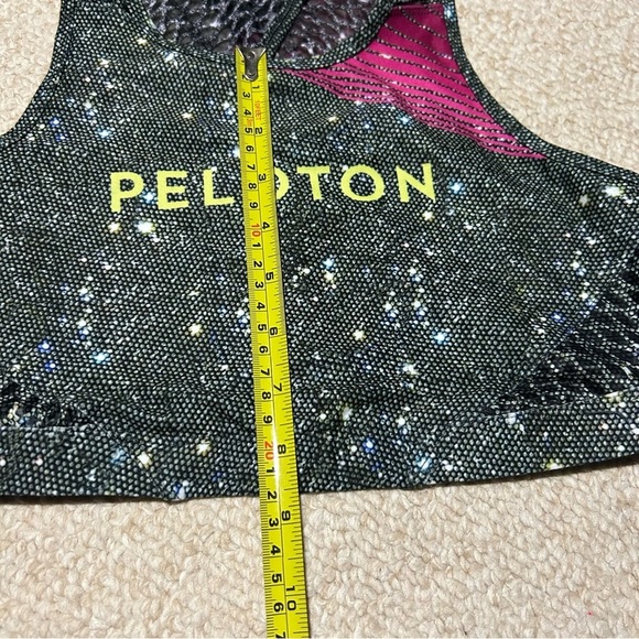 Peloton x WITH Girls Night Out Sports Bra Size Medium Biking Workout Athletic - Picture 4 of 7